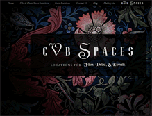 Tablet Screenshot of cvbspaces.com